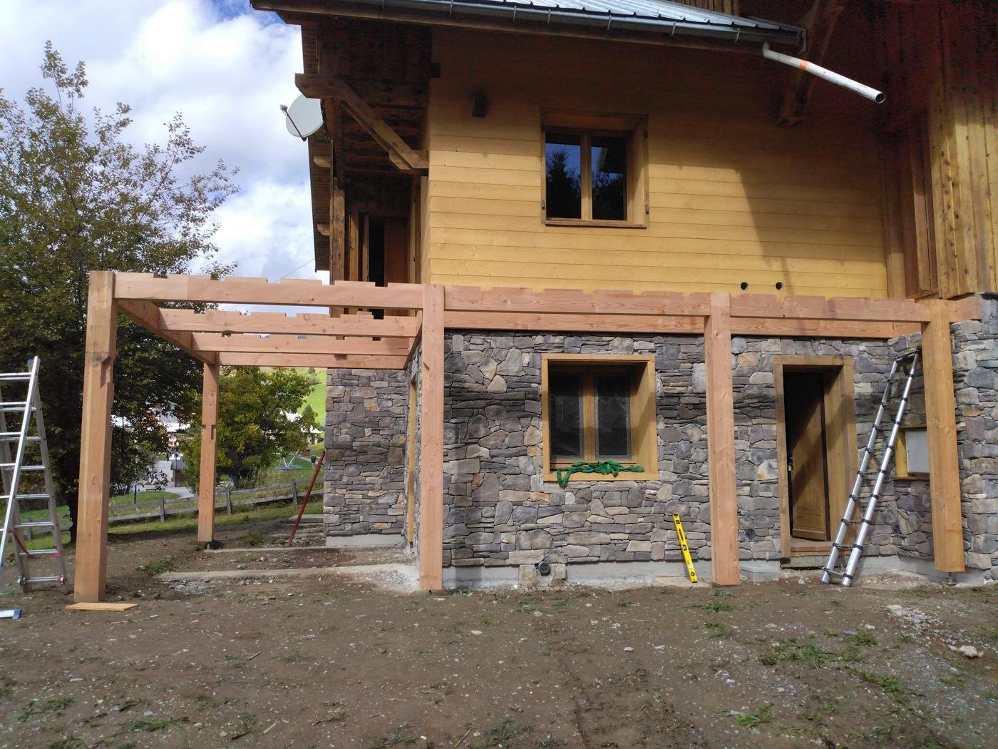 Structure de terrasse